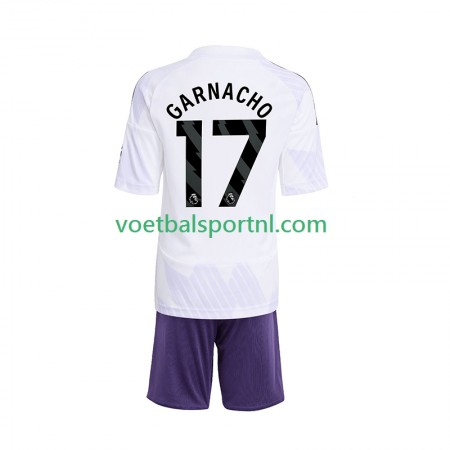 Manchester United Alejandro Garnacho 17 Kind Uit Tenue 2025-26 Manchester United Alejandro Garnacho 17 Kind Uit Tenue 2025-26
